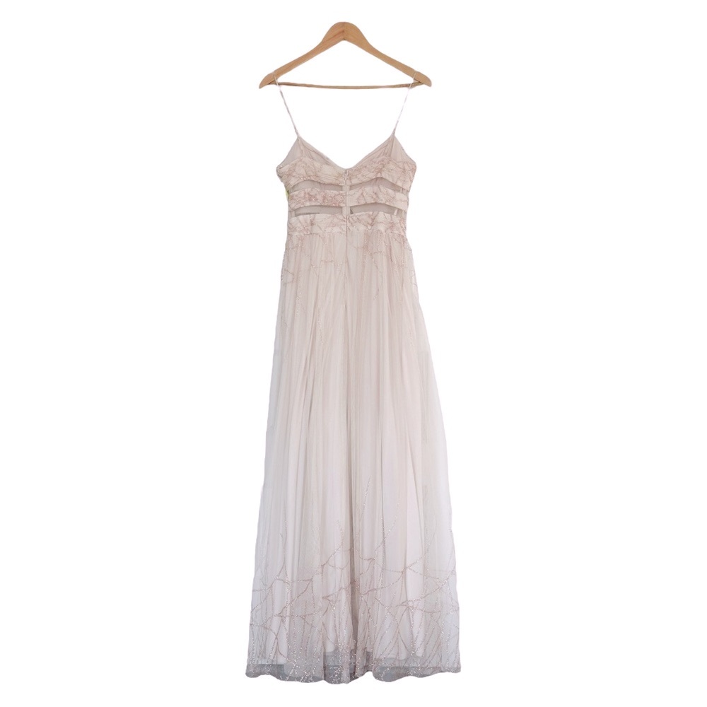Hailey Logan by Adrianna Papell Ivory Dress NWT - Women’s Size 9/10 - Picture 2 of 8